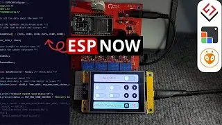 ESP32 Smart Dashboard with LVGL & ESP-NOW | Wireless Data & Control