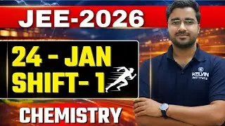 JEE MAIN -2026 ( 24- JAN SHIFT -01) FIRST ATTEMP CHEMISTRY PAPER DISCUSSION 