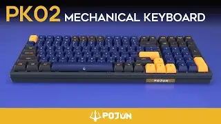 【產品】機械式鍵盤 PK系列-PK02 MECHANICAL KEYBOARD 2023│POJUN波軍