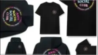 ASMR Anti Social Social Club Member Only Exclusive What Happened Black Tee & Hoodie Drop Today!