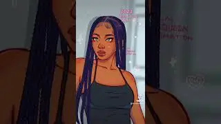 Redrawing old art 2021 vs 2023✨ #digitalart #art #animation #redraw