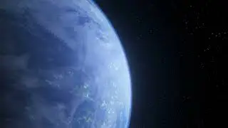 Восход Синны со спутника Планеты Дайвор Univers Sandbox Graphics update