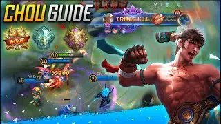 RANK UP EASILY AFTER WATCHING THIS CHOU TUTORIAL! CHOU GUIDE 2021 | MLBB