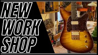 My New Luthier Guitar Workshop Craftsmanship Workspace