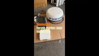 Sinooutput FURUNO brand marine radar model 1815. We also have China brand ONWA radar