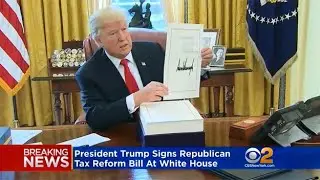 President Trump Signs Tax Bill