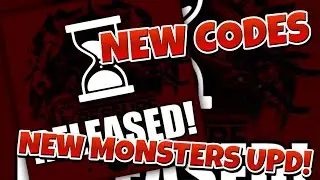 NEW MONSTERS NEW CODES! ALL LATEST CODES FOR NEW MONSTERS UPDATE IN PRESSURE! ROBLOX PRESSURE CODES