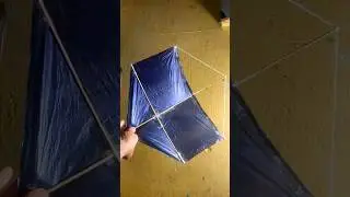 How to make plastic bag kite #shorts #viralvideo
