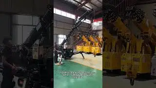 Spider Crane with Vacuum Glass Lifter &ndash; Safe & Precise Glass #SpiderCrane #GlassLifter #VacuumLifter