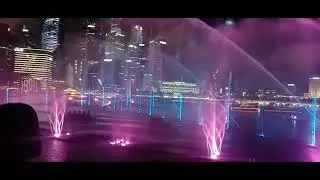 Marina Bay Light Show 