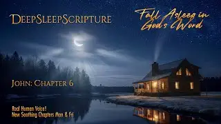 Deep Sleep Scripture: John, Chapter 6 &ndash; Deep, Soothing, Human Voice! #bibleforsleep #audiobible