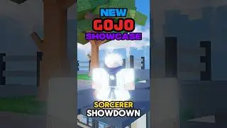 Gojo Showcase (Sorcerer Showdown)  #roblox #gaming