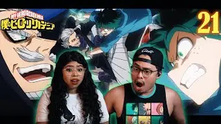 DEKU VS GENTLE CRIMINAL! WHAT IS LA BRAVA'S QUIRK? MY HERO ACADEMIA SEASON 4 EPISODE 21 REACTION