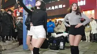 2020년1월10일클락팀 홍대버스킹 1번