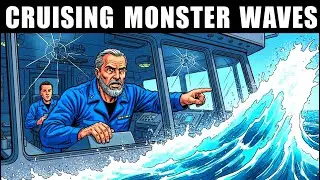 How Aircraft Carrier Crews RISK EVERYTHING Against Monster Waves in Furious Rough Waters