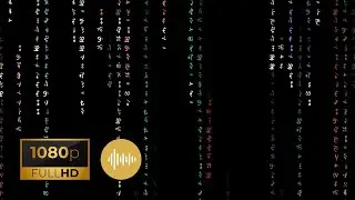 MATRIX CODE RAIN | Funny Dracula Alien Matrix With Relaxing Rain Sound | ASMR | #13