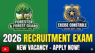 OSSSC VACANCY DETAILS FORESTER, FOREST GUARD, EXCISE CONSTABLE VACANCY 2026 #OSSSC# OSSC