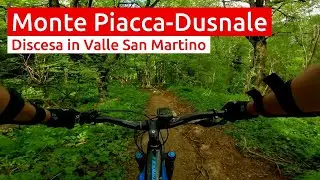 Valle San Martino: Monte Piacca, Dusnale - MTB Bergamo