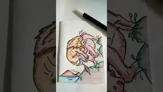 Menggambar Karakter Musuh Baru di Dunia Anime &ndash; Siapakah Dia?.#drawing