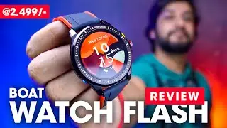 Boat Watch Flash Unboxing & Review!! ⚡️ Best Budget Smartwatch? (Hindi)