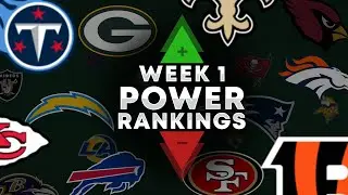 NFL Week 1 Power Rankings