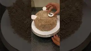Teddy bear cake 1 minute me Banana Sikhe