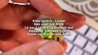 Old but Gold - Owlab Neon - Loudest keyboard switches ever made #banphimco #keyboard
