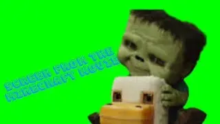 Chicken turkey█████ on a green screen from the  movie
