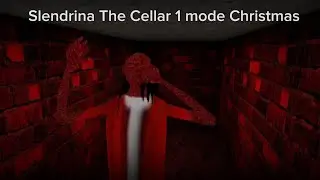 Slendrina The Cellar 1 mode Hard Christmas mode Level 1 