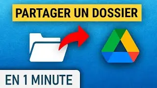 Partager un dossier sur Google Drive