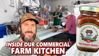 Inside Our Commercial Farm Kitchen: Making Sweet Pepper Relish