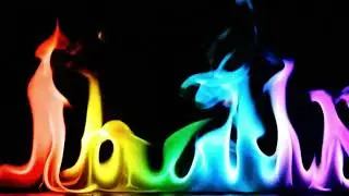 Llamas de Colores 4K &mdash; Chimenea Ne&oacute;n en Loop 11 Horas &middot; Relax Screensaver