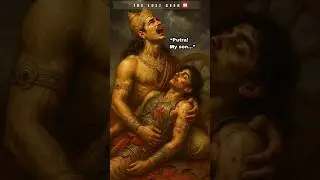 Arjuna's Heartbreak 💔  & Vow after Death of Abhimanyu 😭 #mahabharata #arjuna #jayadratha #trending