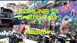 Comuna 13 Graffiti Tour Medellin, Colombia