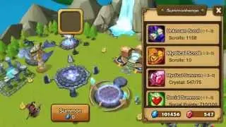 summoners war sky arena: ten mystical scroll summons