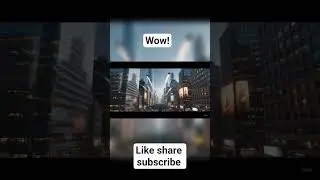 City Transformation Through Time 🌆 | 1900 to 2100 | AI Time-Lapse Shorts#shortvideo
