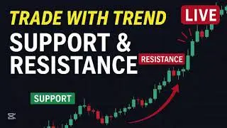 Support and Resistance Trading Strategy + How to Trade with Trend | LINK/USDT Live Trade