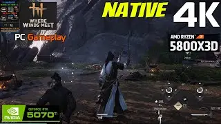 Where Winds Meet PC Gameplay - Native 4K - ULTRA Settings - RTX 5070 Ti / AMD Ryzen 7 5800X3D