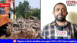 Allegation of selective demolition action against CIDCO; CIDCO denies wrongdoing