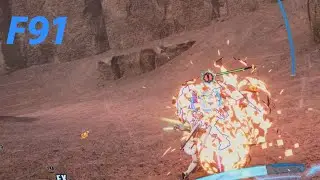 GUNDAM BREAKER 4 ground stab F91