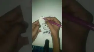 DIY Hello Kitty magic card #shorts #artandcraft #love #cute #mini #viral