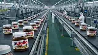 How Nutella Is Made With Hazelnuts | Inside the Incredible High-Tech Manufacturing Process