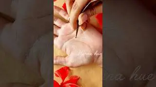 Mehndi design | easy mandala mehndi design #mehndi #shorts #henna #mehandi #thehennahue #mandala