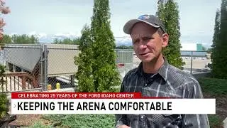 Behind the scenes: Keeping the Ford Idaho Center cool