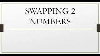 Python|Python For Beginner||XOR Operator| Swap|