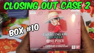 Part 11: Lets Close Out Case 2 | Box 10 of our 2nd One Piece Carrying On His Will Case #op13