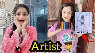 Arooj nay Art karna start kar de😱jannatjavedvlogs❤️