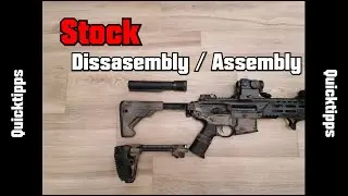 SigSauer MCX - Stock Dissasembly / Assembly // Quicktipps#2