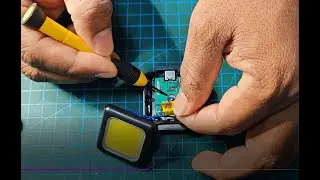 Teardown of Black Metal Keychain Led Light and How to repair it