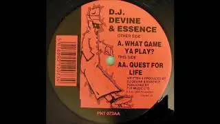 D.J. Devine & Essence - Quest for Life